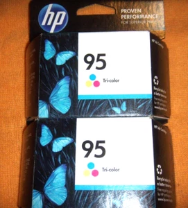 2 cartuchos de tinta originales nuevos HP TRICOLOR # C8766WN caducados - 2015 - Imagen 1 de 1