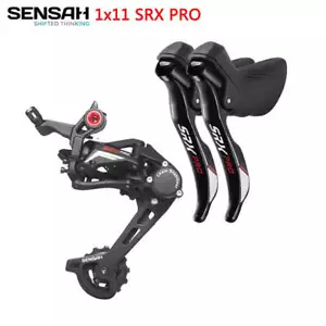 SENSAH SRX PRO 1x11 Velocidad, Grupo Carretera 11s, Palanca de Cambios R/L + Desviadores Traseros, gr - Imagen 1 de 5