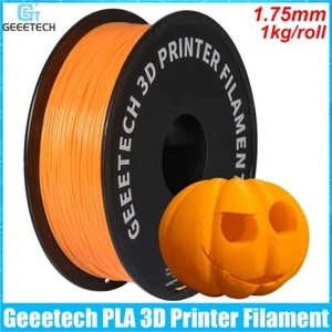 Geeetech PLA 3D Printer Filament 1.75mm 1KG Orange Accurate Printing Filament US - Picture 1 of 7