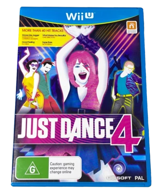 Just Dance 4 Nintendo Wii U PAL *Complete* - Image 1 of 2