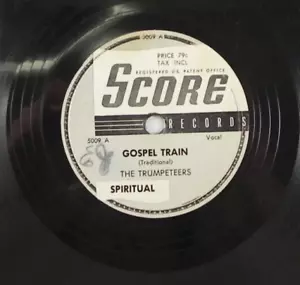 The Trumpeteers "Gospel Train/Been In The Storm So Long" 1949 Black Gospel Score - Picture 1 of 4
