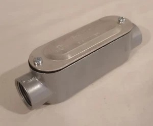 Cuerpo de salida de conducto rígido de topacio. C2CG. 3/4" con cubierta. (Lote de 2). Envío gratis - Imagen 1 de 7