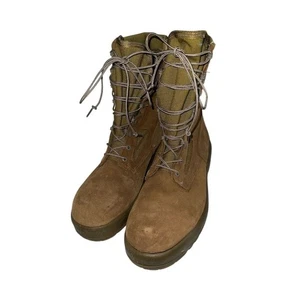 Stivali da combattimento Goretex Belleville da uomo taglia 12 marroni impermeabili stringati USMC USA - Foto 1 di 7