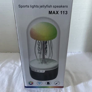 Jellyfish Lava Lamp Bluetooth Speaker Black Noise Black Jellyfish Lava Laxpa - Picture 1 of 1
