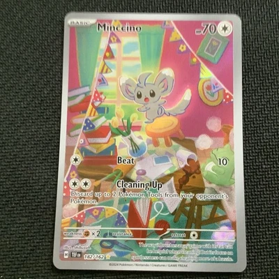 Minccino 182/162 SV05: Temporal Forces Holo - Image 1 of 4
