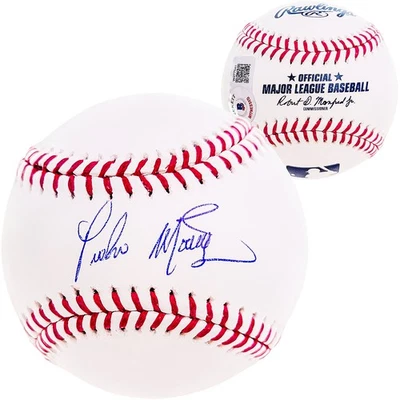 Pedro Martinez Autographed Signed MLB Baseball Boston Red Sox Beckett Wit - Image 1 of 4