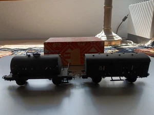 Marklin Vintage box car and tanker (lot of 2) - Picture 1 of 6