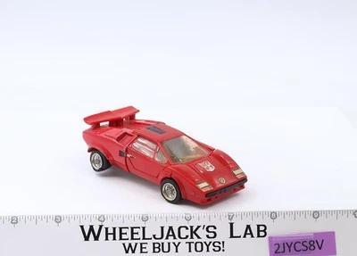 Figura de acción Hasbro Sideswipe Lamborghini 1984 G1 Transformers de colección Foto 1 de 4