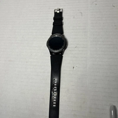 Samsung Gear S3 Frontier 316L Stainless Steel Case Black Watch For Parts Or Repa - Image 1 of 4