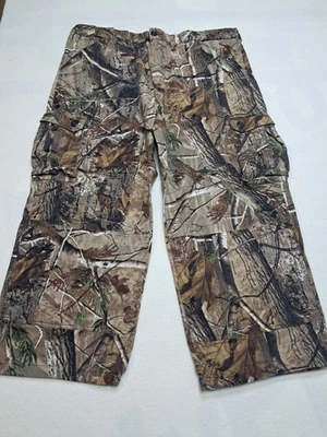 Walls Realtree Camo Pants Men's Large 38/40 X 26 Cotton Cargo Hunting Reg. Loose - Image 1 of 4