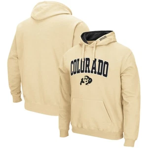 Herren Colosseum Gold Colorado Buffaloes Arch & Logo 3.0 Pullover Hoodie - Bild 1 von 3