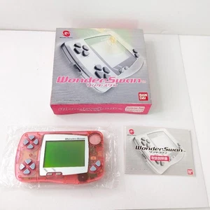 Bandai WonderSwan Skeleton Pink SWJ-77701P Gebraucht Spielekonsole - Bild 1 von 9