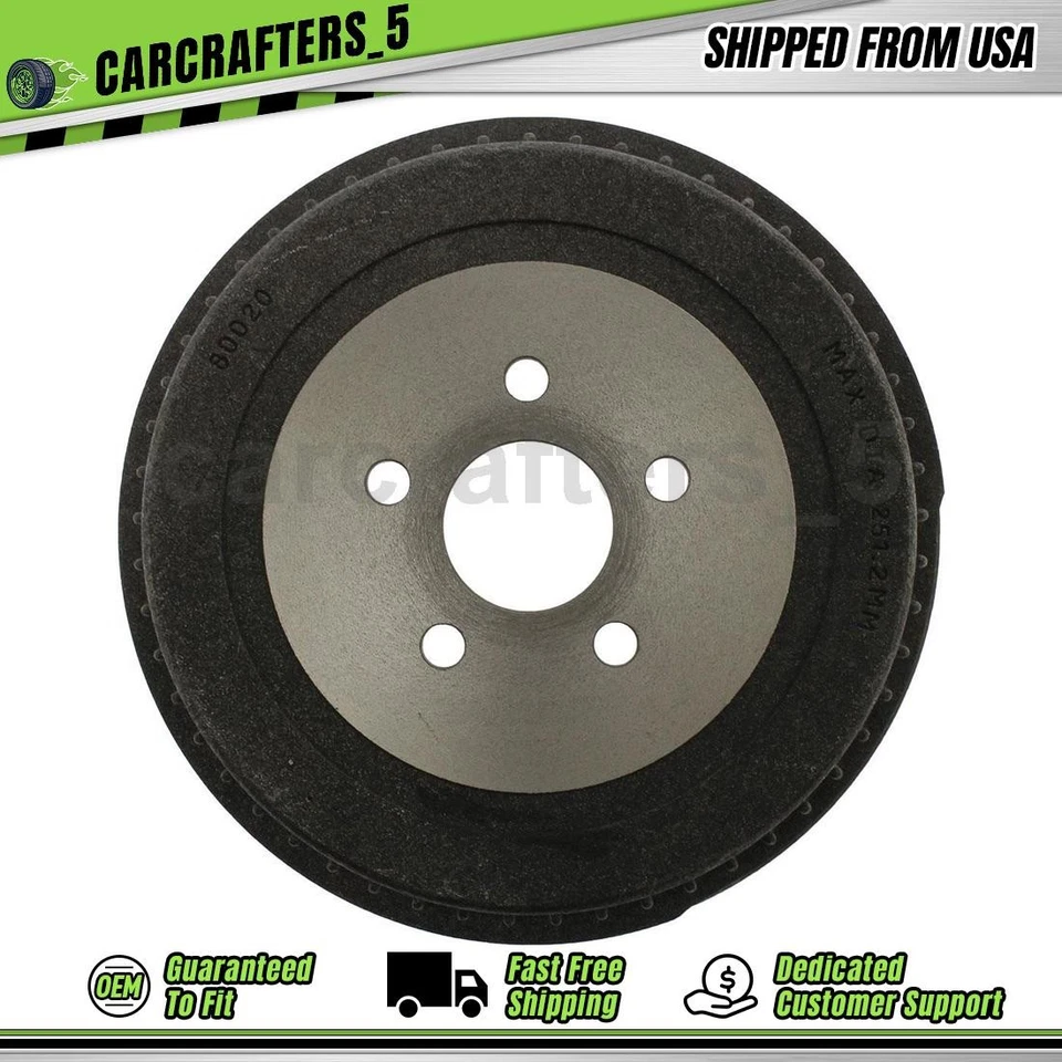 Tambor de freno trasero para Chrysler Grand Voyager 2000 3,0 L Foto 1 de 1