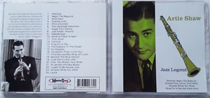 Artie Shaw, Jazz Legend, 24 Track CD. Begin The Beguine, Stardust & More. - Picture 1 of 1