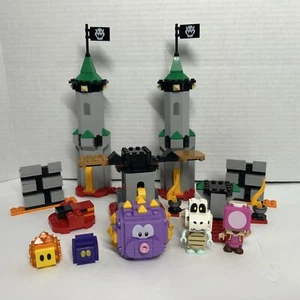 LEGO Mario Lot-Dry Bones, Toadette, Sea Urchin Bowser’s Castle Incomplete - Bild 1 von 8