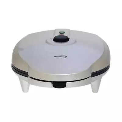 Brentwood Appliances Arepa Maker Silver Nonstick Adjustable Thermostat (6-Piece) - Image 1 of 4