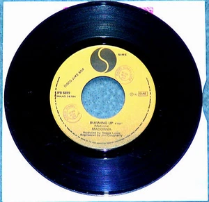 MADONNA BURNING UP 1983 LIMITED JUKEBOX MADE IN ITALY 7" VINYL RARE 45 Umdrehungen/rpm - Bild 1 von 2