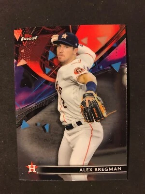 2021 Topps Finest  - Alex Bregman - Houston Astros # 83 - Image 1 of 2