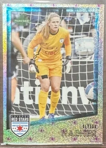 ALYSSA NAEHER 2023 PARKSIDE NWSL VOLUME 1 NATIONAL RAINBOW PARALLEL /10 #NSCC157 - Picture 1 of 2