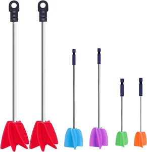  Miscelatore Vernice,11,8 Pollici, 1 Gallone Miscelatore Vernice per Trapano, Miscelatore Resina, Miscelatore Epossidico - Foto 1 di 17