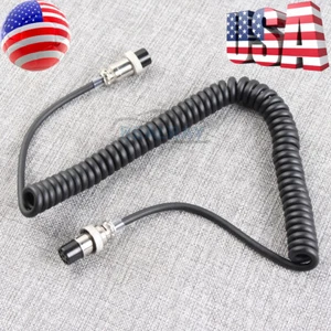 8-pinowy żeński kabel mikrofonowy kabel 8p do radia Kenwood MC-60A MC-90 MC-60 - Zdjęcie 1 z 8