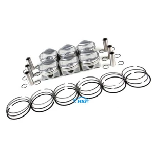 3.0T Pistons & Rings Kit Fit For VW Touareg AUDI A6 A8 Q7 - Picture 1 of 8
