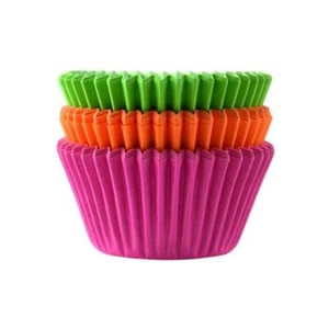 Custodie per muffin al neon - 1 confezione da 75 - Foto 1 di 1
