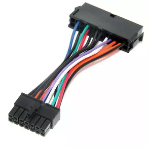 Adapter cable 24pin to 14pin power for Lenovo Medion ATX mainboard power supply - Picture 1 of 4