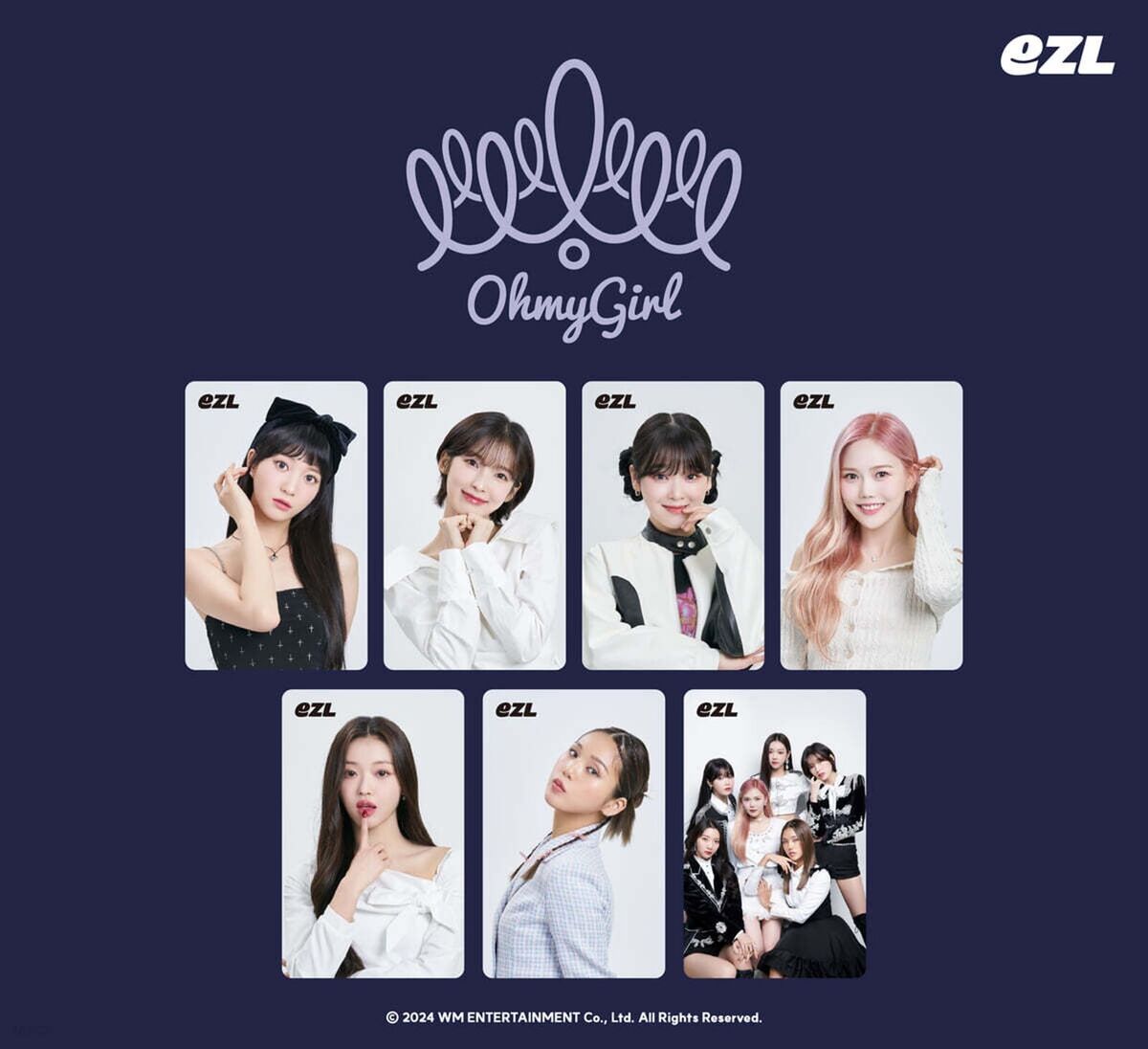 OH MY GIRL CLOSER サイン入りポスター