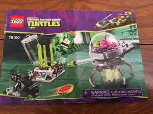 Lego 79100 TMNT Kraang Lab Escape - Solo instrucciones - Imagen 1 de 2