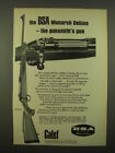 1967 BSA Monarch Deluxe Rifle Ad - The Gunsmith&#39;s Gun