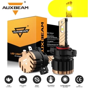 For GMC Acadia 2007 2008 2009 2010 AUXBEAM 5202 LED Fog Light Bulbs DRL Yellow - Picture 1 of 12