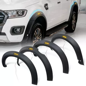 Per Ford Ranger T8 2019-2022 Con PDC Parafango Passaruota Allargamento Luce LED - Foto 1 di 12