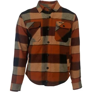 ROKKER Men's Motorcycle Shirt Boulder Rider Shirt - with Protectors Biker Retro - Picture 1 of 3