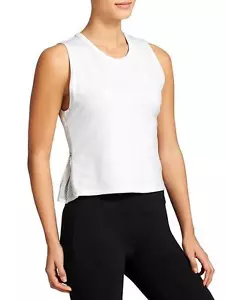 Felpa Tank ATHLETA Citytime, nuova senza etichetta grande, bianca, esaurita nei negozi - Foto 1 di 3