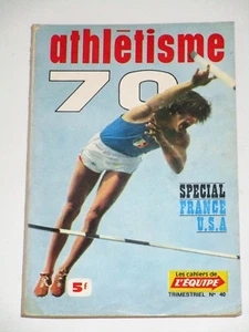 Les cahiers de l'Equipe ATHLETISME 70 Bob BEAMON Abebe BIKILA M. JAZY Jim RYUN - Picture 1 of 12
