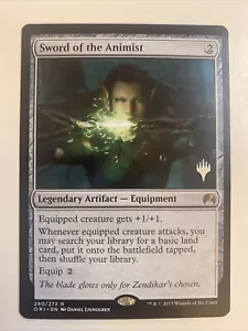 Sword of the Animist *PROMO* Magic Origins MTG ORI MT/NM EDH Commander Comb Ship - Picture 1 of 2