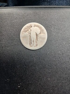 1916 Standing Liberty Quarter ANACS P1 Genuine Problem Free - Picture 1 of 1