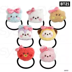 BTS BT21 Artículos Auténticos Oficiales Minini Felpa Corbata para el Cabello Preciosa Ver + Seguimiento# - Imagen 1 de 17