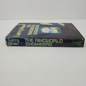 The Ringworld Engineers Book 1980 Hardcover Ringworld #2 Vintage Larry Niven - Imagen 1 de 10