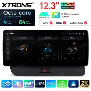 AUTORADIO ANDROID 4/64GB AUDI Q5 2009-2017 STEREO AUTO TOUCH 12.3" MULTIMEDIA - Foto 1 di 15