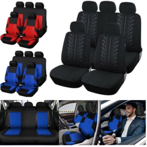 Universal Auto Seat Covers for Car Truck SUV Van Full Set Front & Rear Cushion - Picture 1 of 19