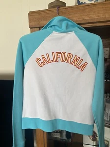 Hollister Retro Full Zip CALIFORNIA Track Jacket Size XL - Picture 1 of 4