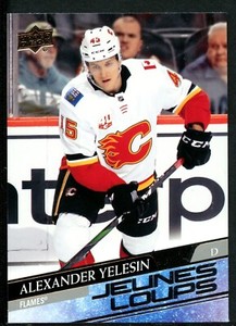 Alexander Yelesin 2020-21 UD Series 2 French Young Guns Jeunes Loups #488