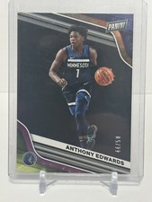 2020-21 Panini Anthony Edwards Player of the Day Basketball  BK11 44/50 T-Wolves