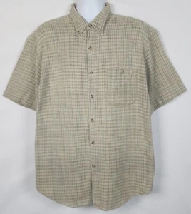 The Territory Ahead Shirt Mens XL Short Sleeve Button Front Southwestern Check - Picture 1 of 10