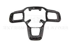 FORGED CARBON FIBER Replacement Steering Wheel Button Cover 24-Up Ford Mustang - Bild 1 von 11