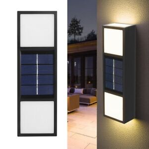 (1) Lumières extérieures modernes lumière solaire décoration extérieure pour portes