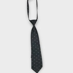 Gymboree Boys "NS" One Size Neck Tie Medium Gray Easter 13" Long - Picture 1 of 4