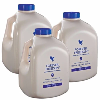 3 botellas de Forever Freedom 33,8 fl. oz (1 litro) Exp.2028 Foto 1 de 4